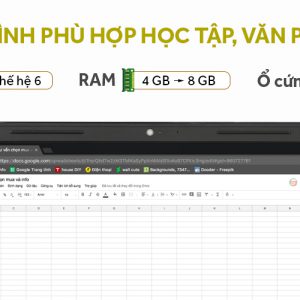 Laptop Dell Vostro 3568 i3 6006U/4GB/1TB/Win10 (VTI3027W)