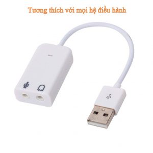 Cáp chuyển đổi USB sang âm thanh